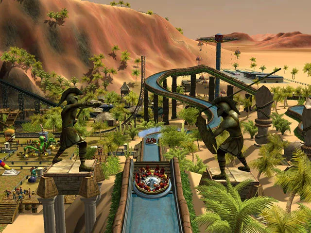 RollerCoaster Tycoon 3 ScreenShot 1