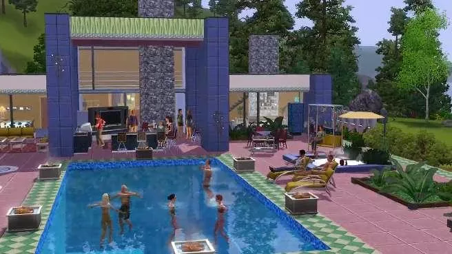 The Sims 3 Outdoor Living Stuff ScreenShot 1