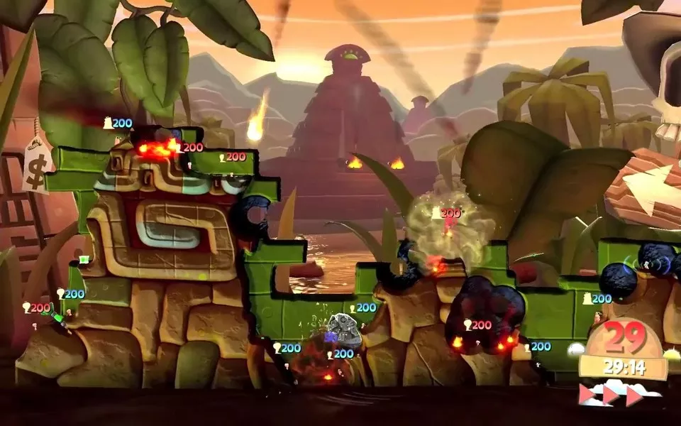 Worms Clan Wars ScreenShot 2