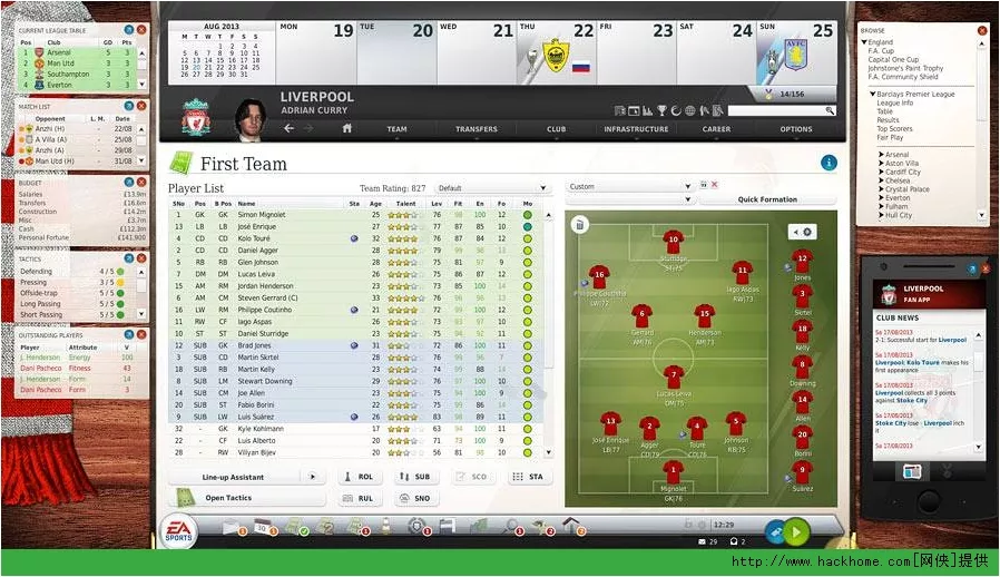 FIFA Manager 14 Game Screenshot 3