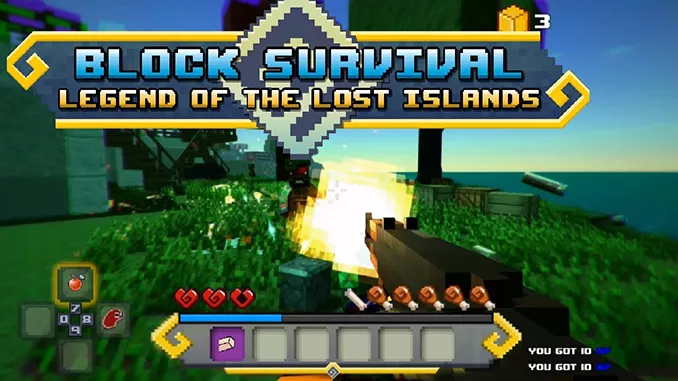 Block Survival: Legend of the Lost Islands Free Game Full Download